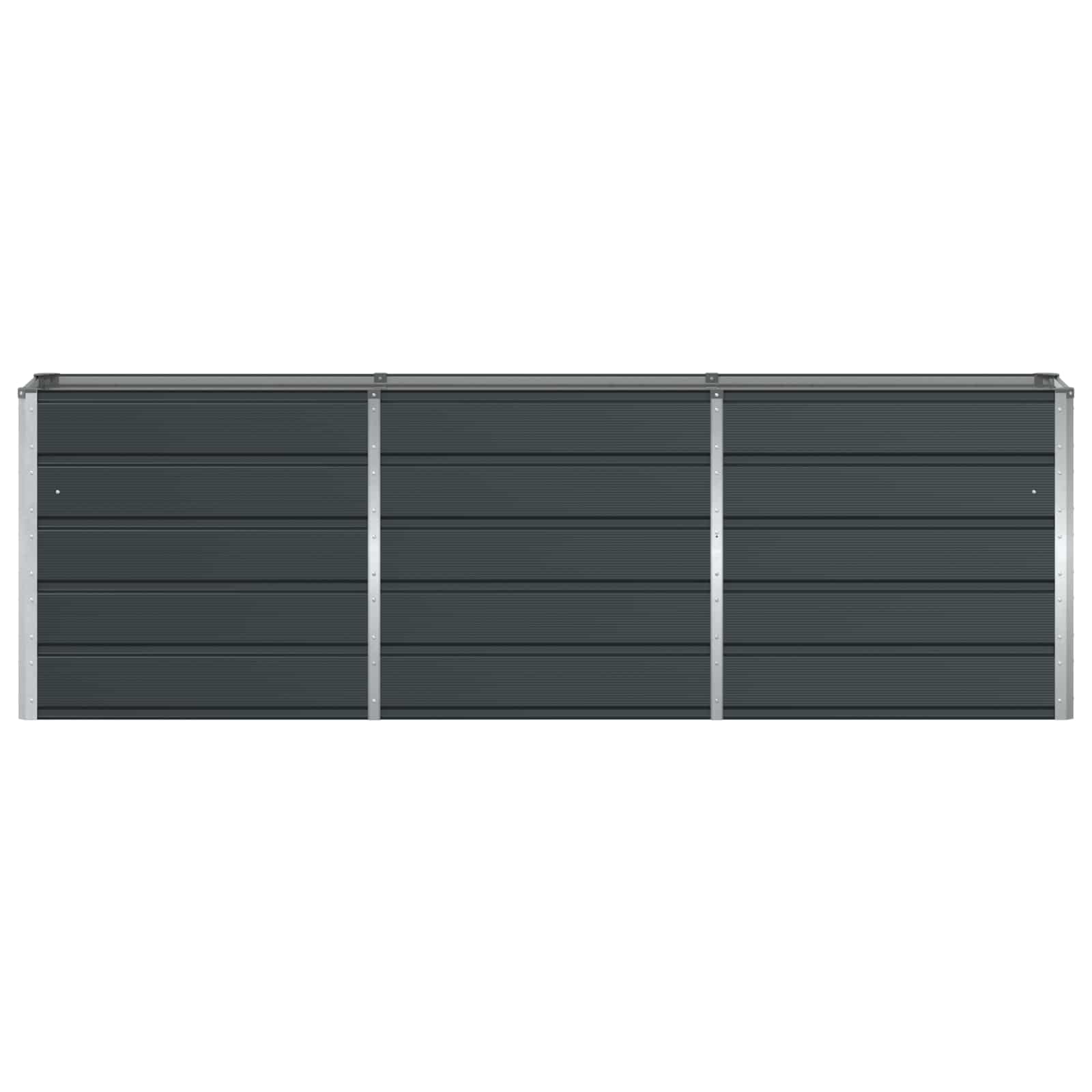 Plantenbak Antraciet 160 x 40 x 75 cm Staal