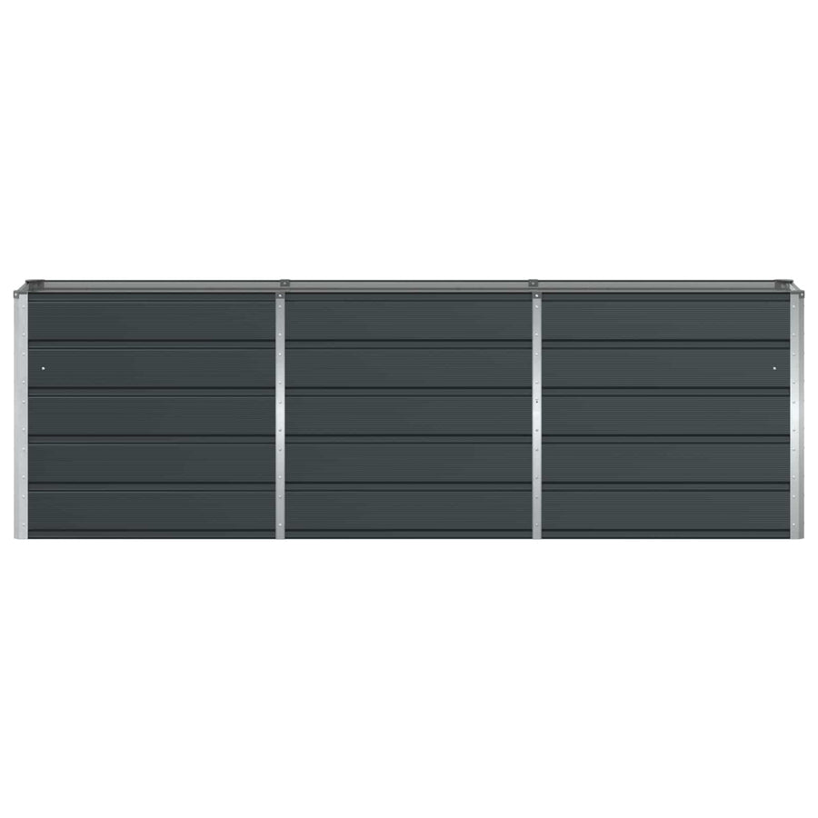 Plantenbak Antraciet 160 x 40 x 75 cm Staal