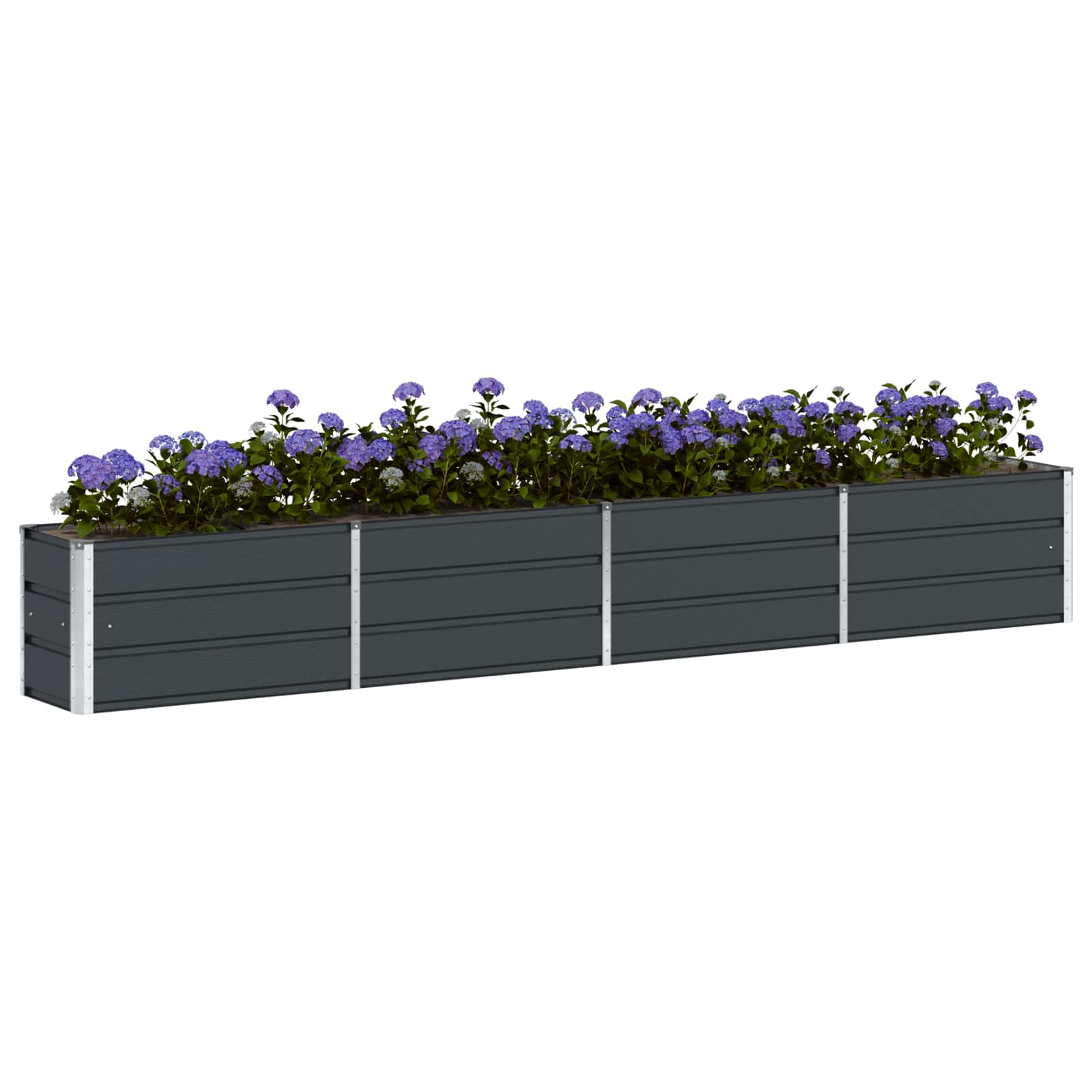 Plantenbak Antraciet 320 x 40 x 45 cm Staal
