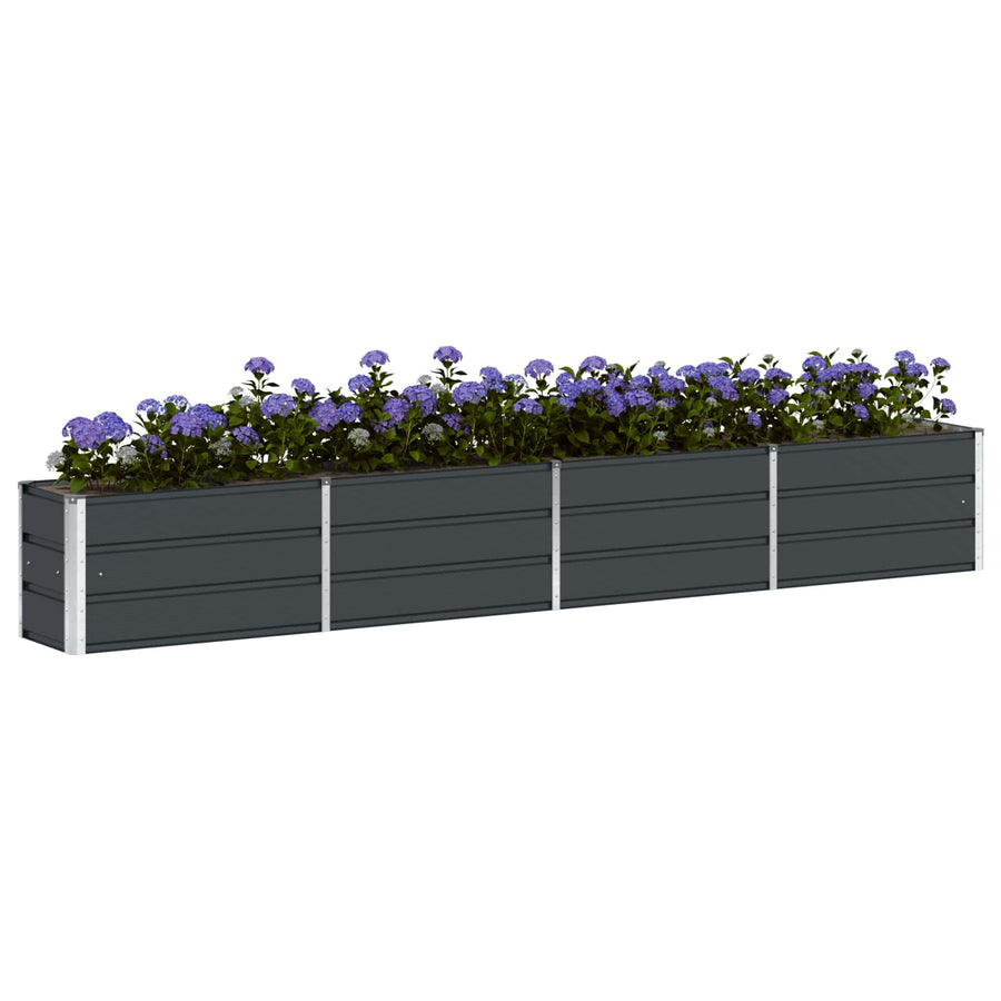 Plantenbak Antraciet 320 x 40 x 45 cm Staal
