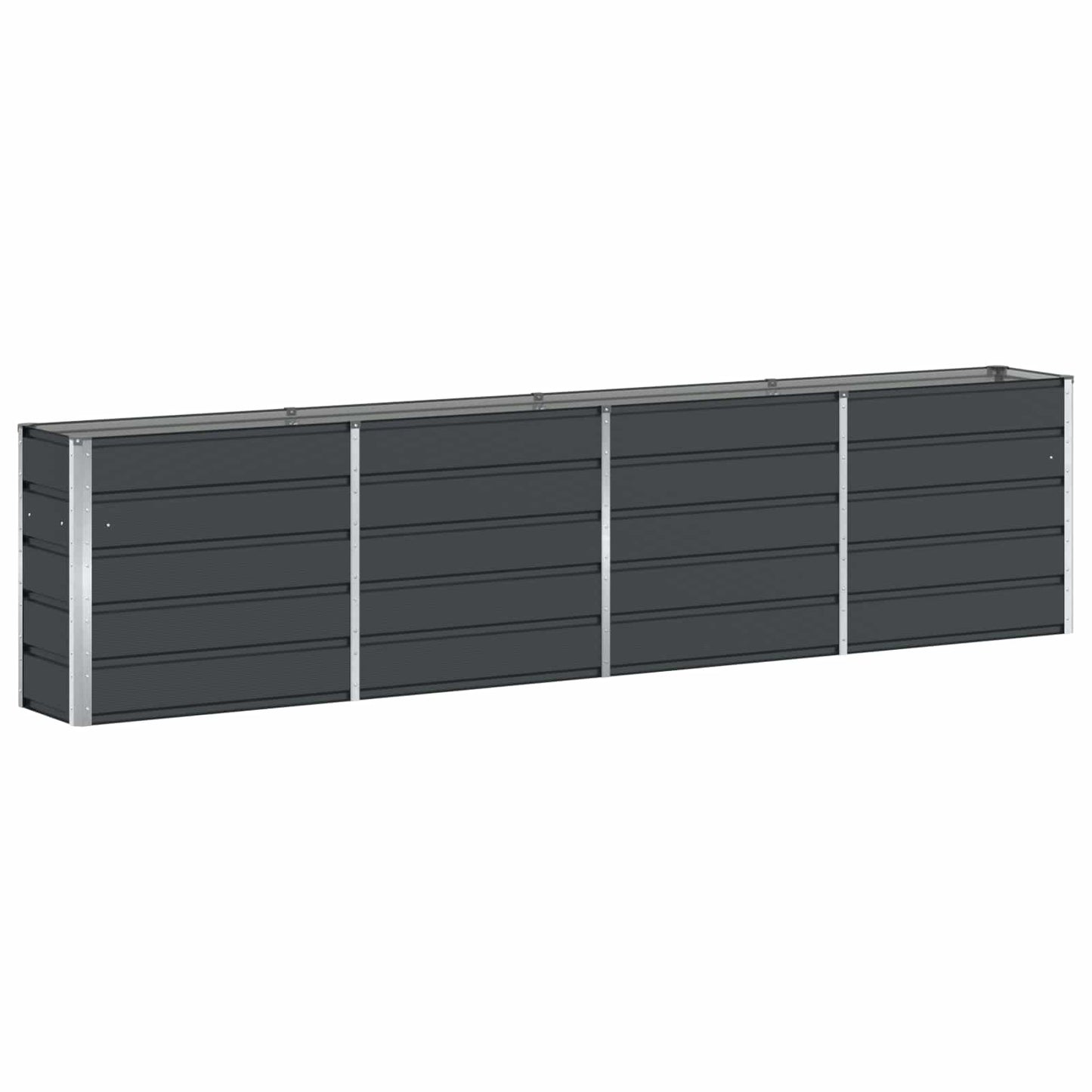 Plantenbak Antraciet 160 x 40 x 75 cm Staal