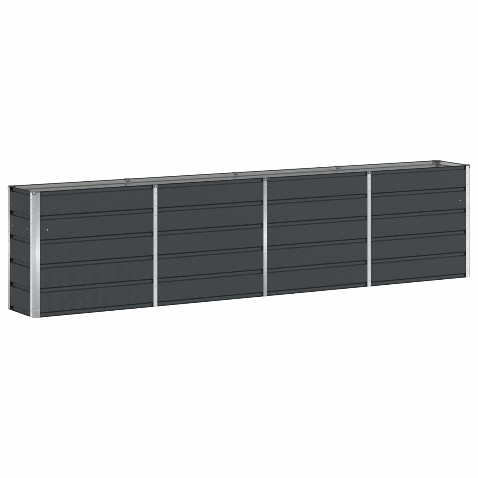 Plantenbak Antraciet 160 x 40 x 75 cm Staal