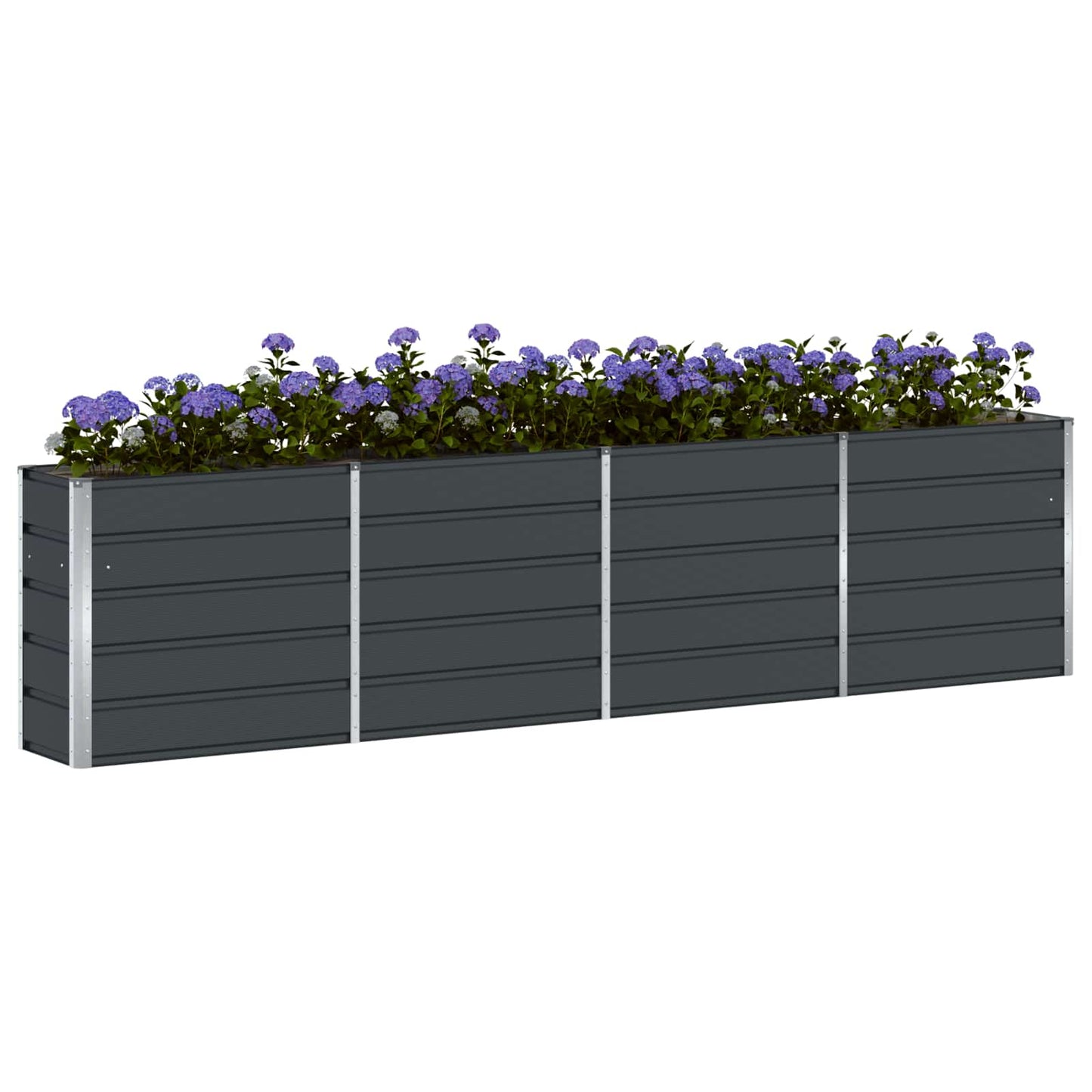 Plantenbak Antraciet 160 x 40 x 75 cm Staal