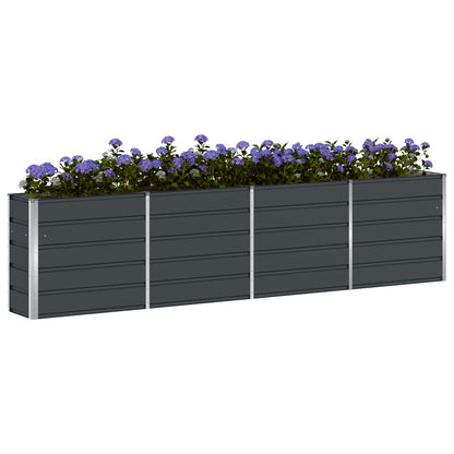 Plantenbak Antraciet 160 x 40 x 75 cm Staal