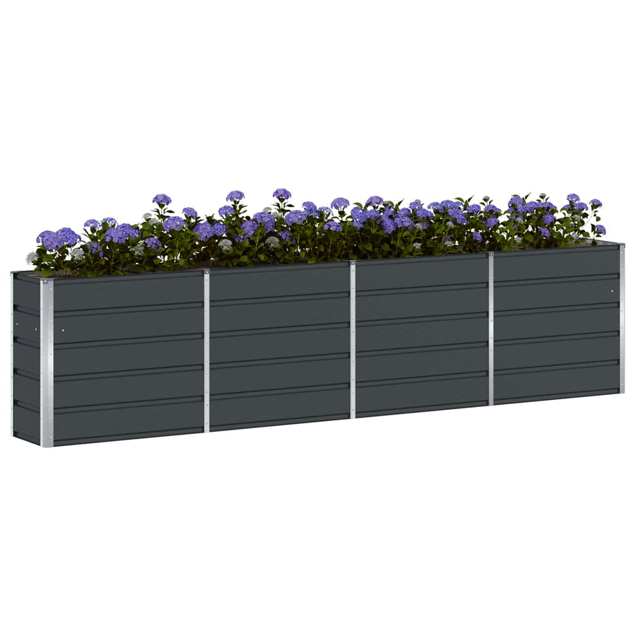 Plantenbak Antraciet 160 x 40 x 75 cm Staal