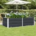 Plantenbak Antraciet 160 x 80 x 45 cm Staal