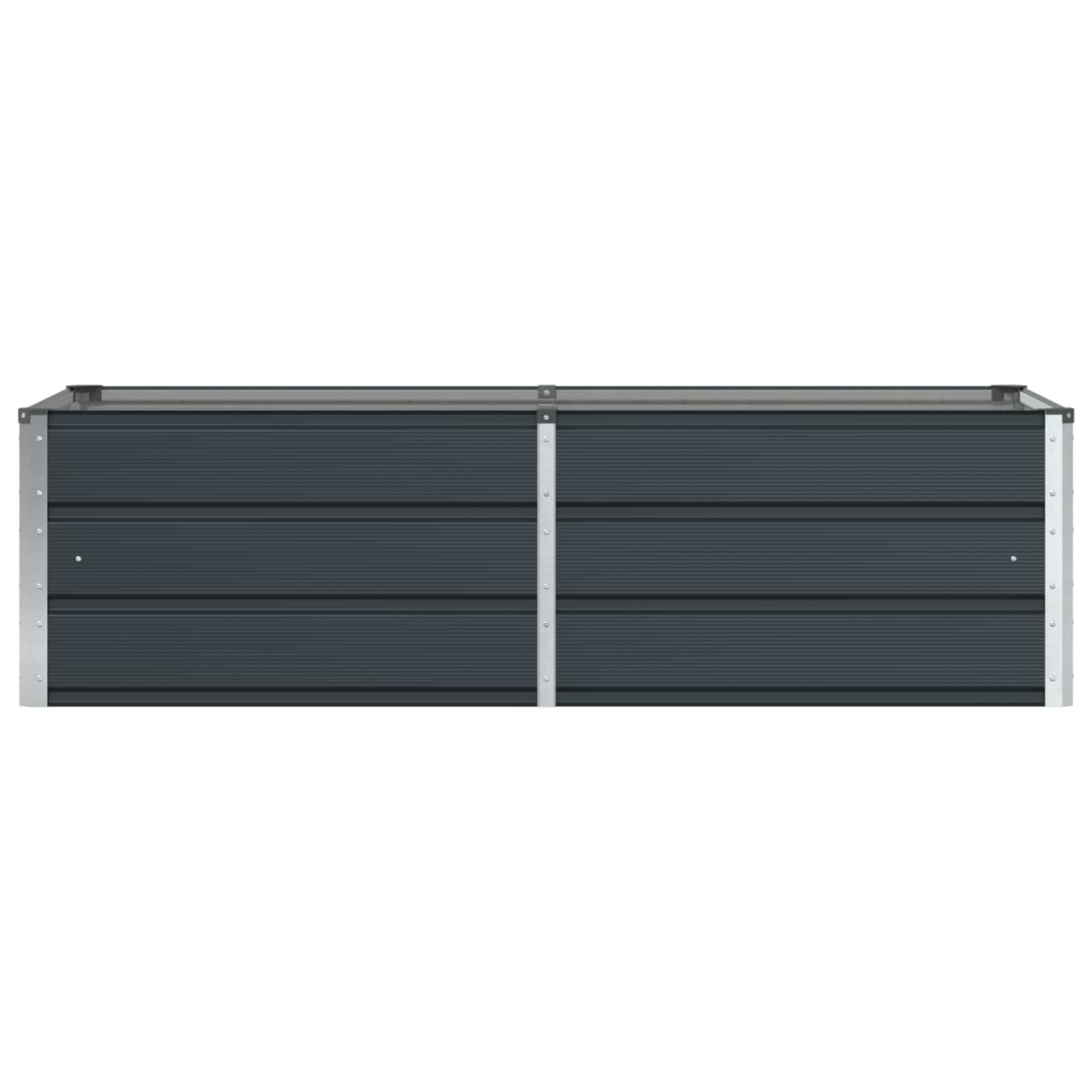 Plantenbak Antraciet 160 x 80 x 45 cm Staal