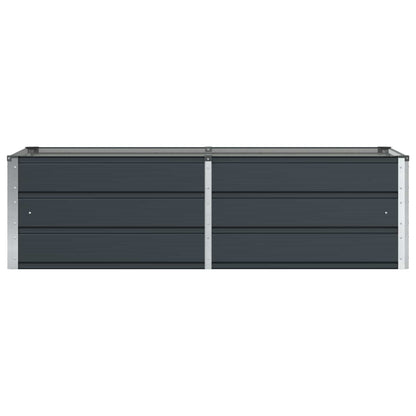 Plantenbak Antraciet 160 x 80 x 45 cm Staal