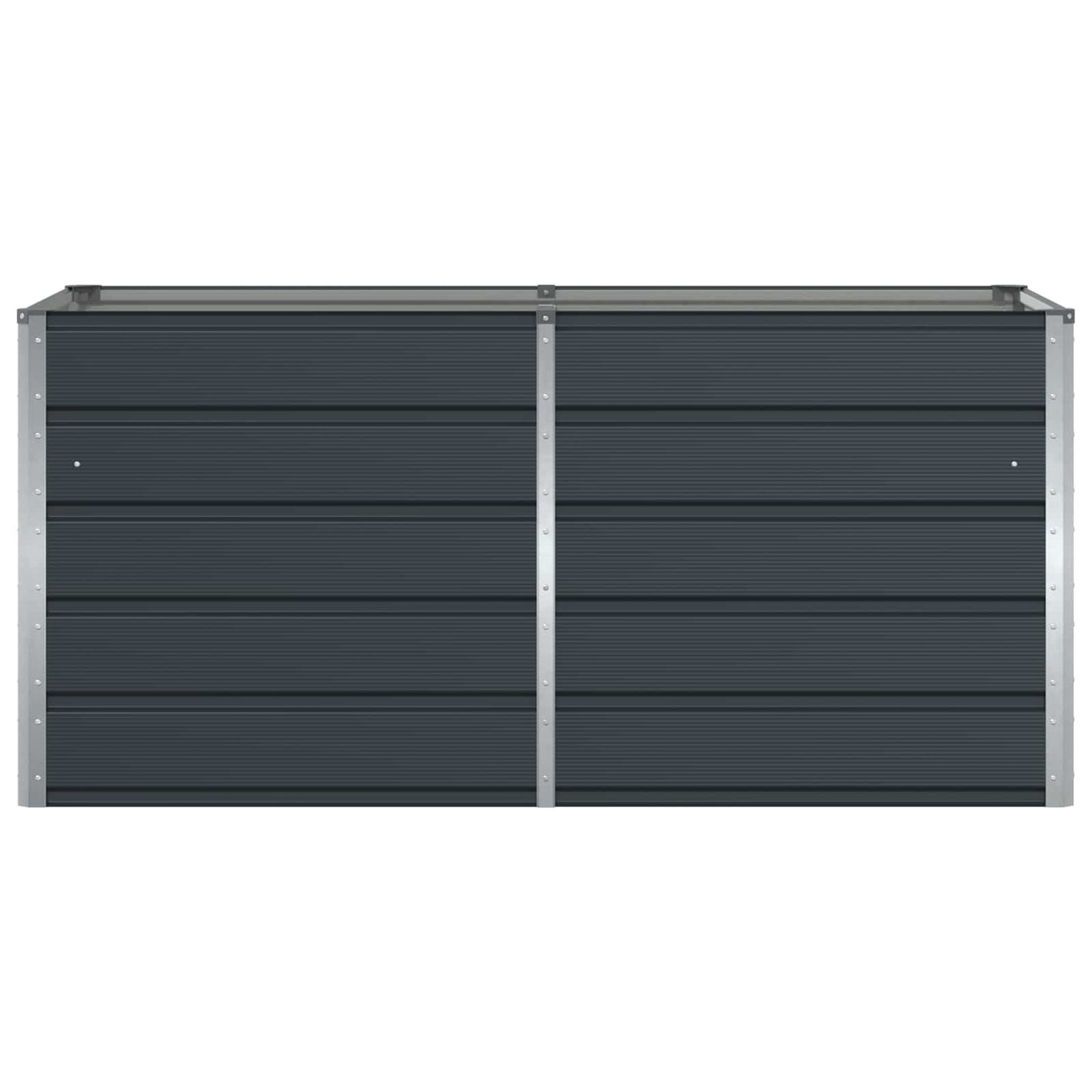 Plantenbak Antraciet 160 x 80 x 75 cm Staal