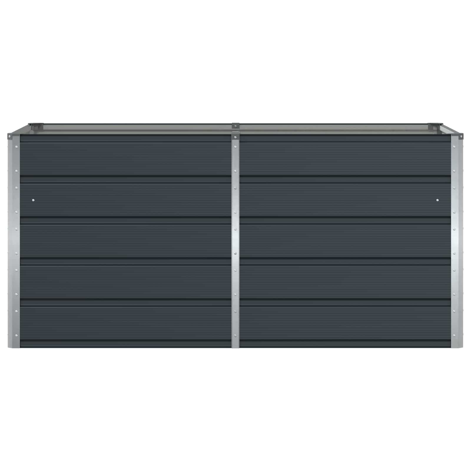 Plantenbak Antraciet 160 x 80 x 75 cm Staal