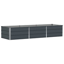 Plantenbak Antraciet 240 x 80 x 45 cm Staal
