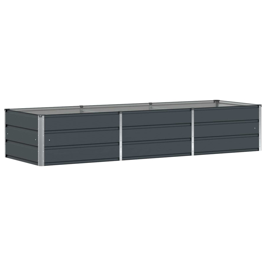 Plantenbak Antraciet 240 x 80 x 45 cm Staal