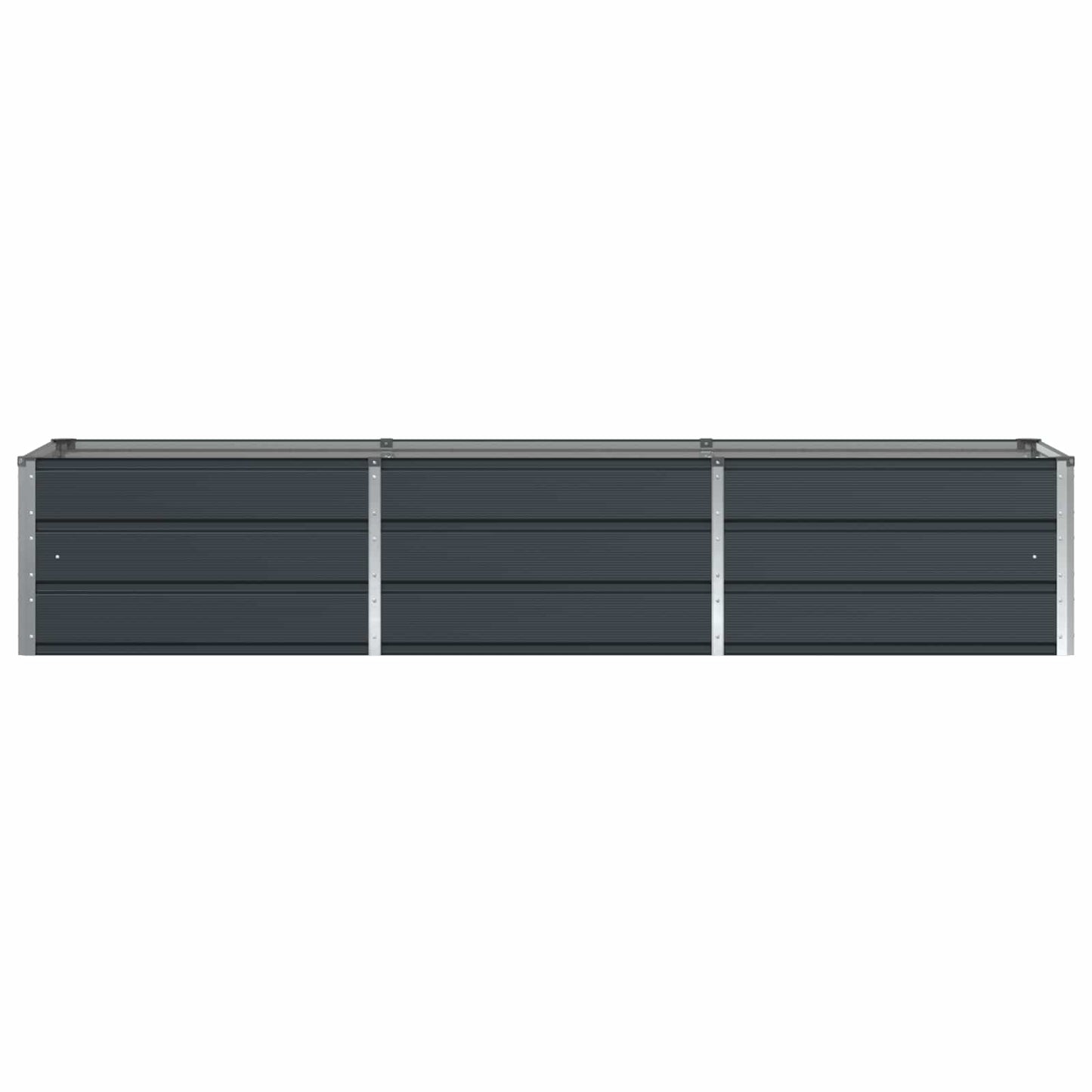 Plantenbak Antraciet 240 x 80 x 45 cm Staal