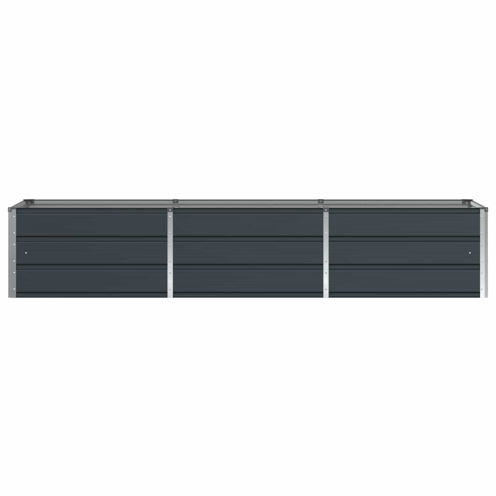 Plantenbak Antraciet 240 x 80 x 45 cm Staal