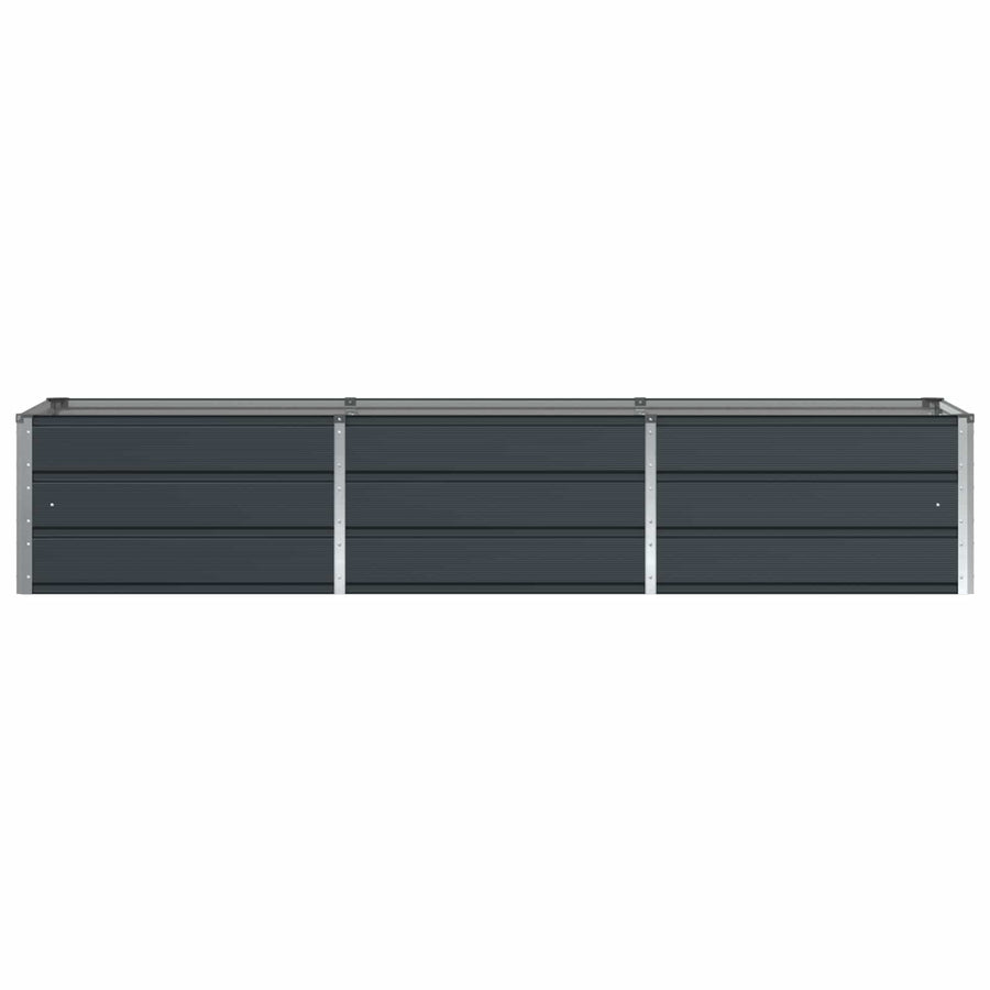 Plantenbak Antraciet 240 x 80 x 45 cm Staal