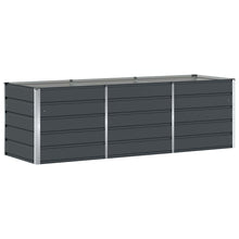 Plantenbak Antraciet 240 x 80 x 75 cm Staal