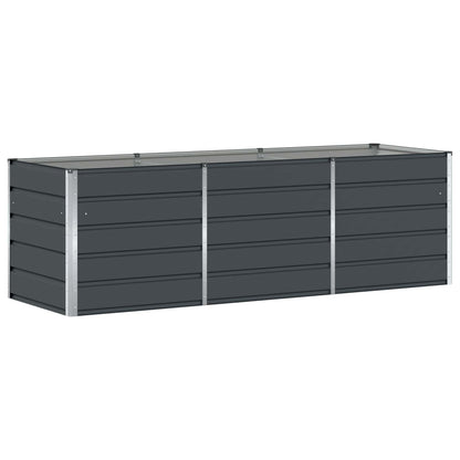 Plantenbak Antraciet 240 x 80 x 75 cm Staal