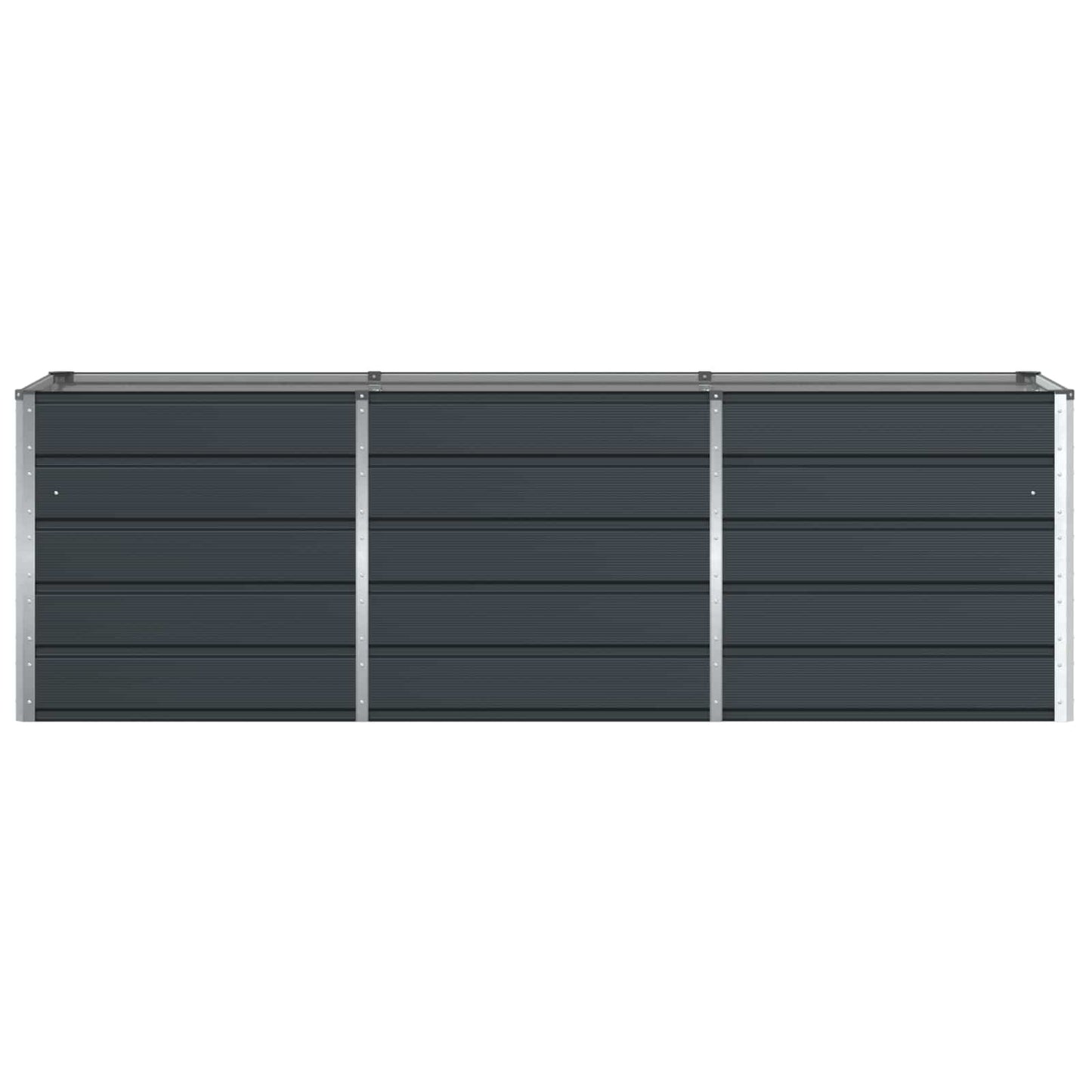 Plantenbak Antraciet 240 x 80 x 75 cm Staal