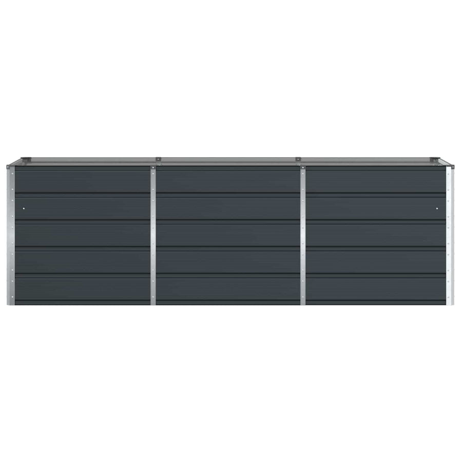 Plantenbak Antraciet 240 x 80 x 75 cm Staal
