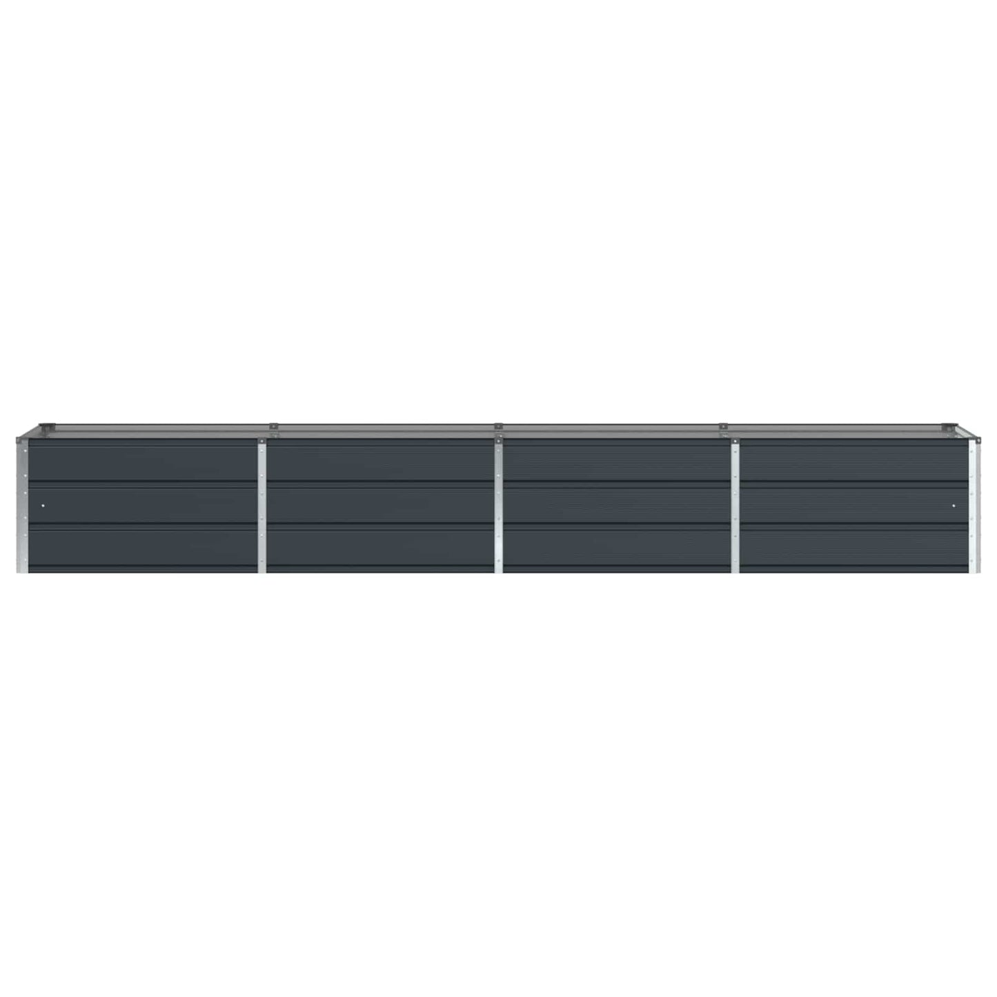 Plantenbak Antraciet 320 x 80 x 45 cm Staal