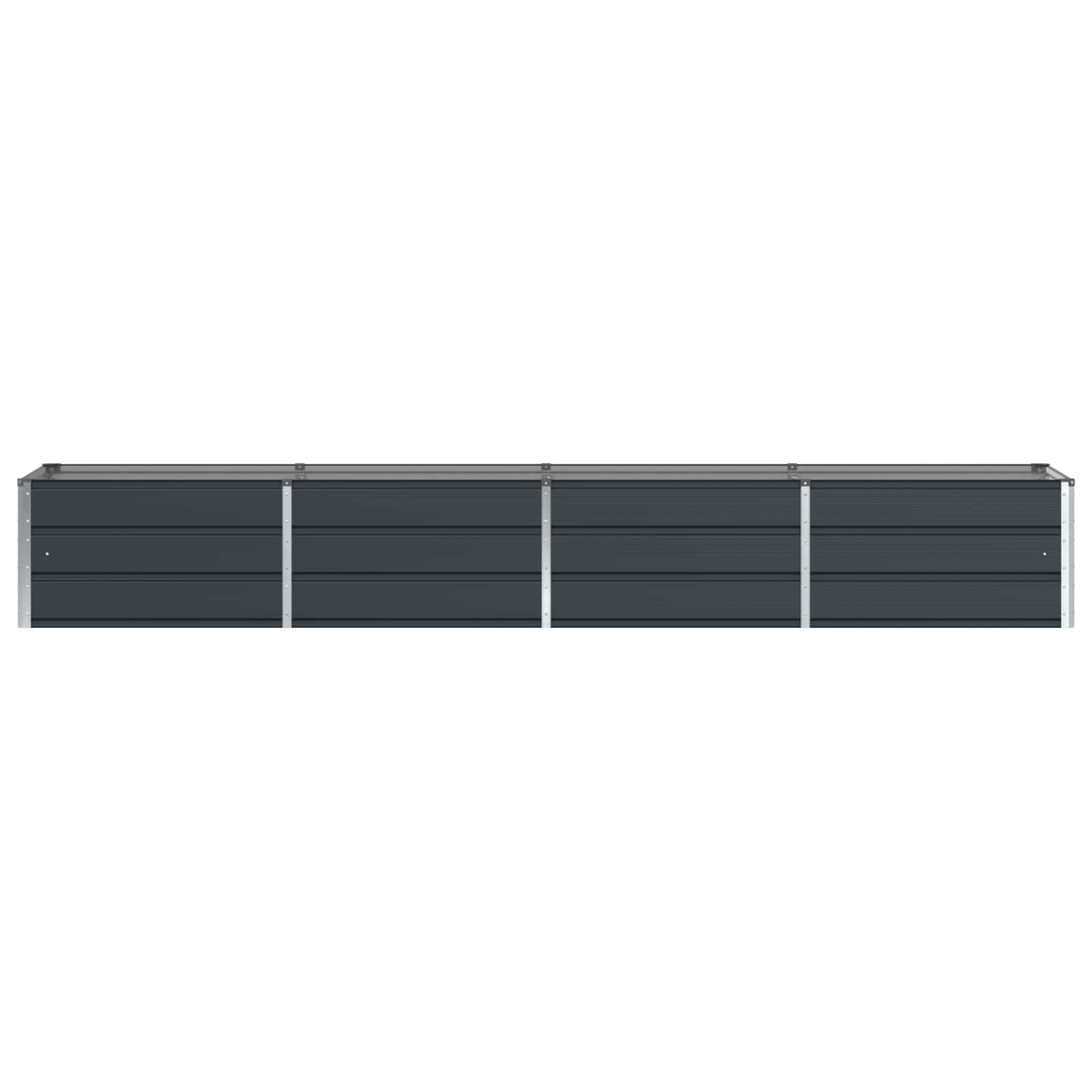 Plantenbak Antraciet 320 x 80 x 45 cm Staal