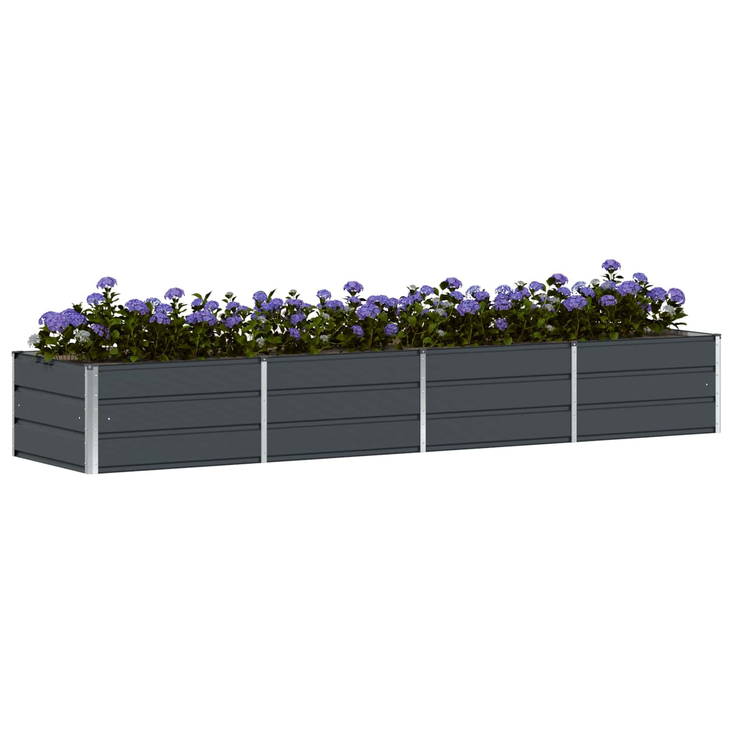 Plantenbak Antraciet 320 x 80 x 45 cm Staal