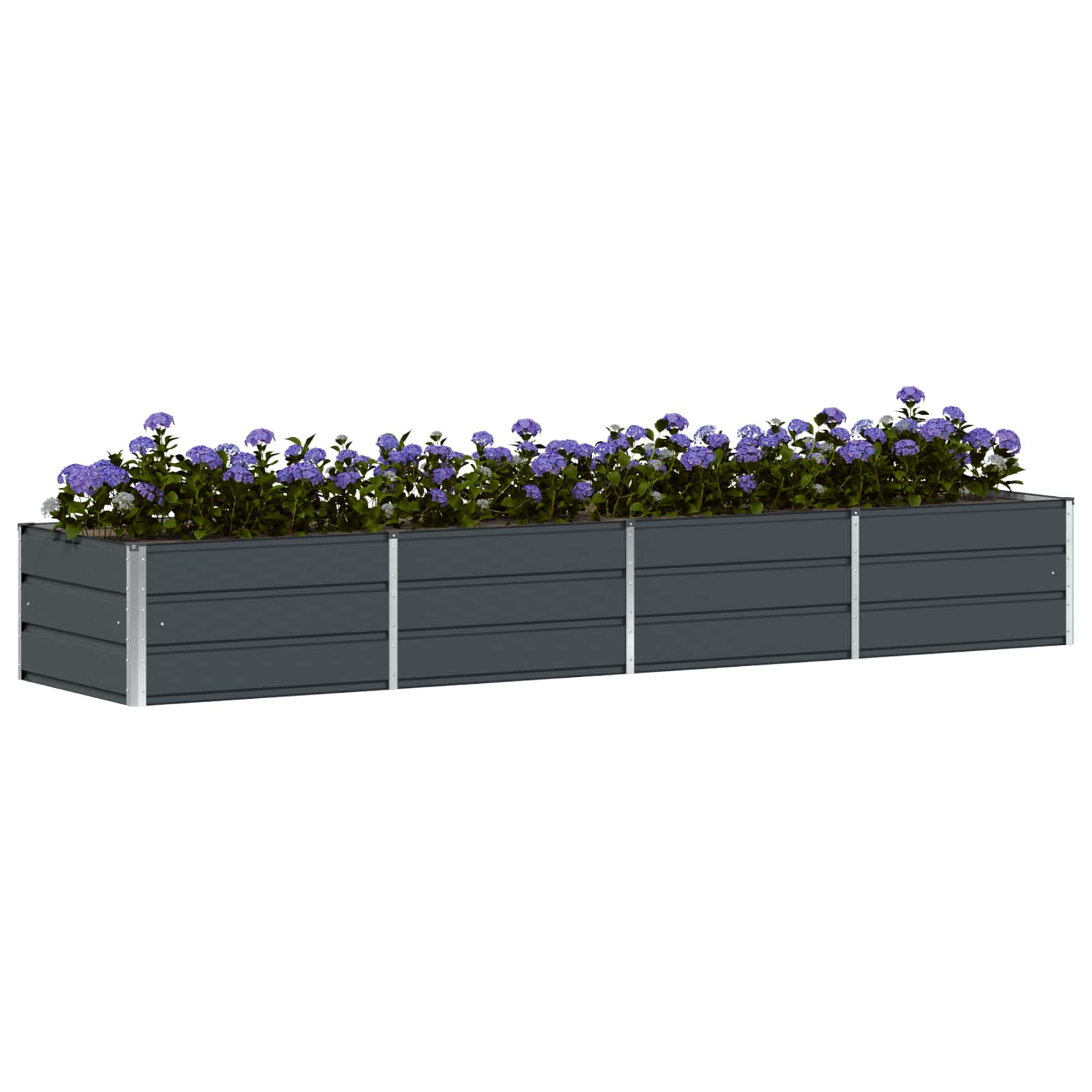Plantenbak Antraciet 320 x 80 x 45 cm Staal