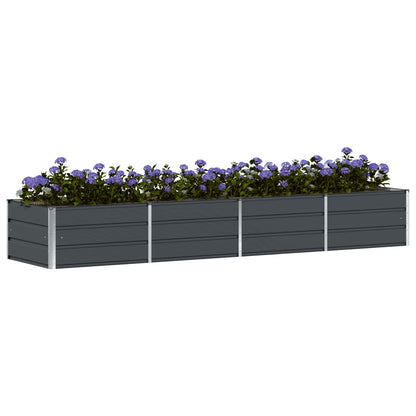 Plantenbak Antraciet 320 x 80 x 45 cm Staal