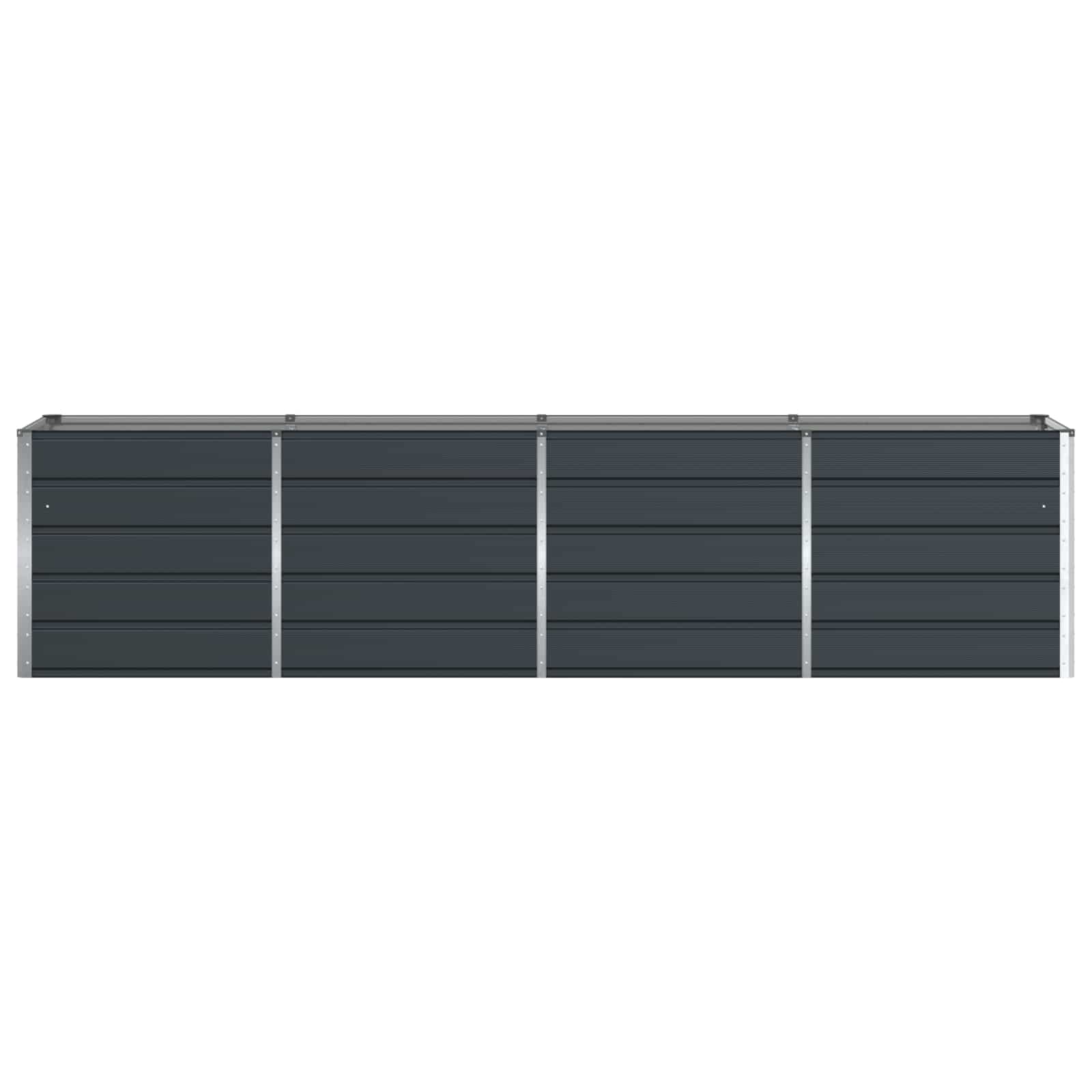 Plantenbak Antraciet 240 x 80 x 75 cm Staal