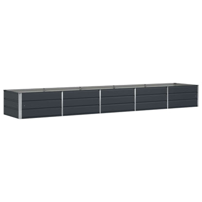 Plantenbak Antraciet 400 x 80 x 45 cm Staal
