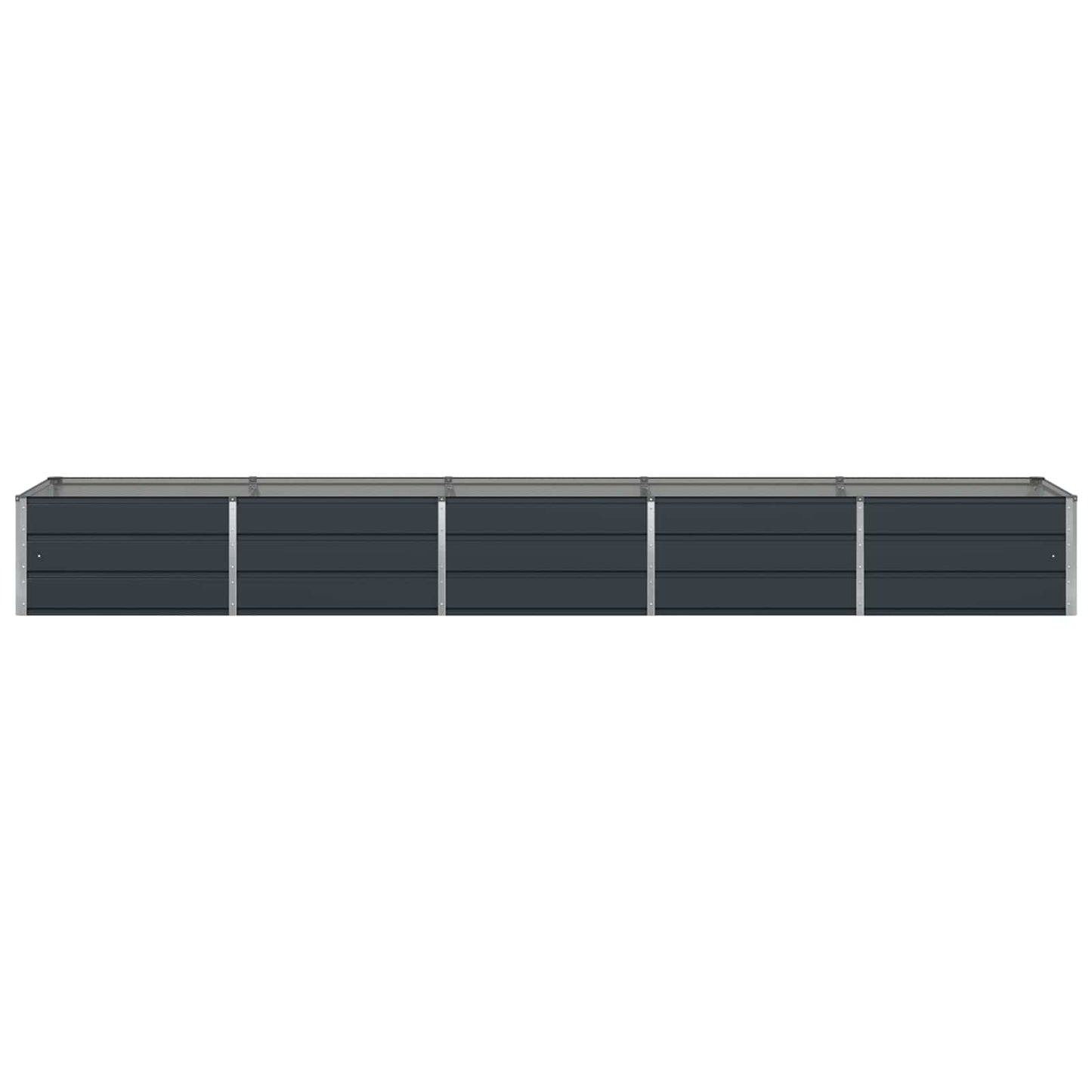 Plantenbak Antraciet 400 x 80 x 45 cm Staal