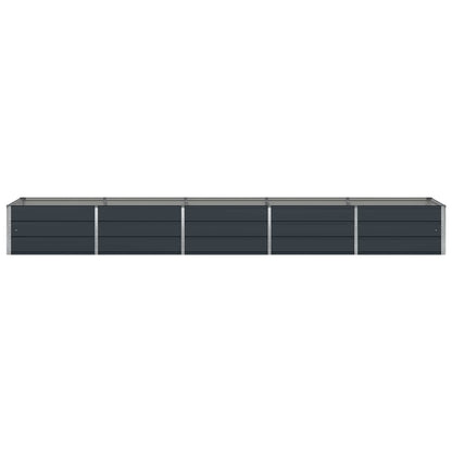 Plantenbak Antraciet 400 x 80 x 45 cm Staal