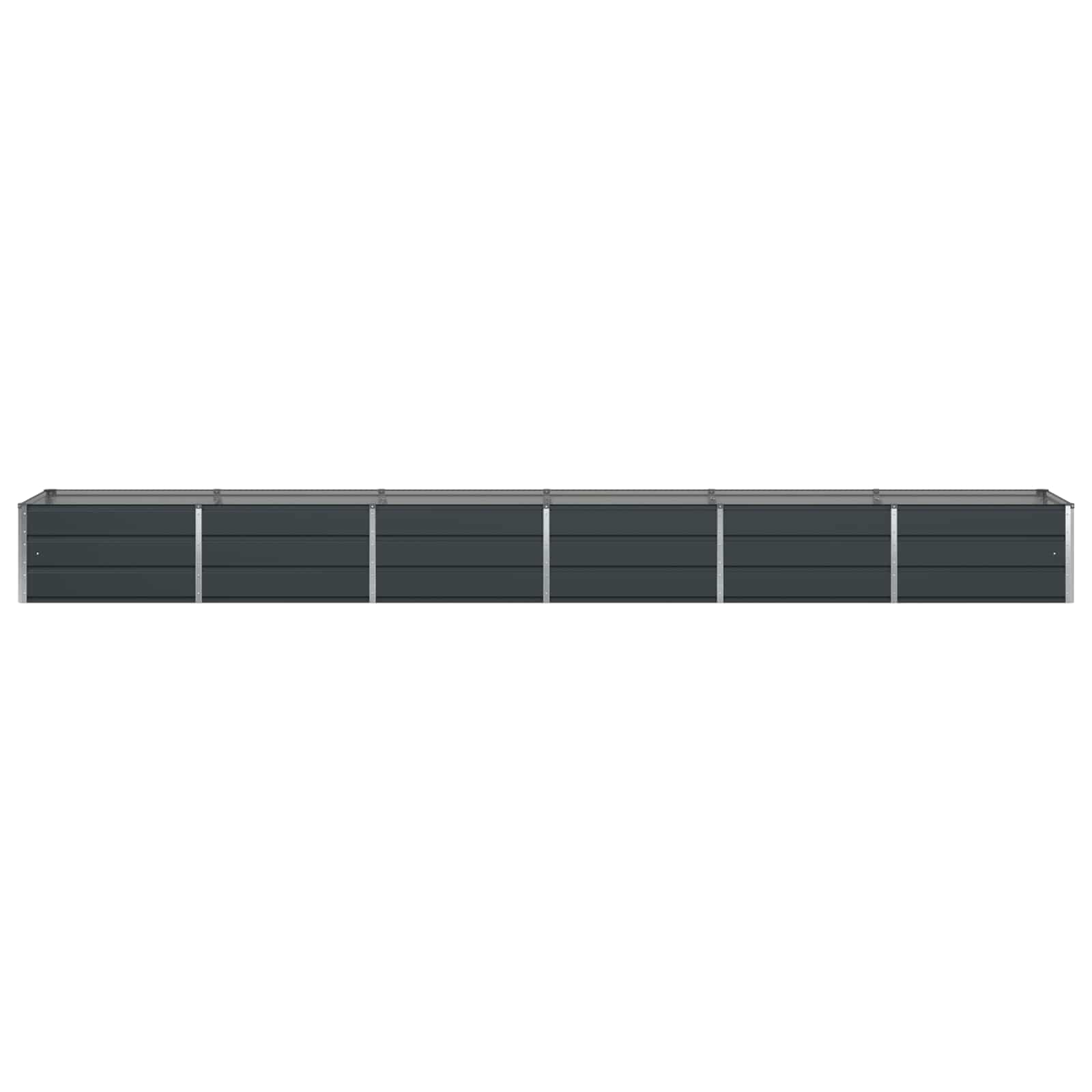 Plantenbak Antraciet 480 x 80 x 45 cm Staal