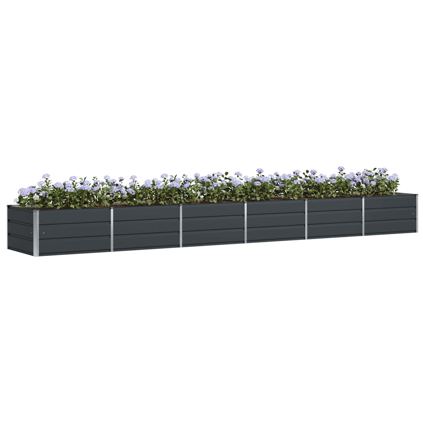 Plantenbak Antraciet 480 x 80 x 45 cm Staal