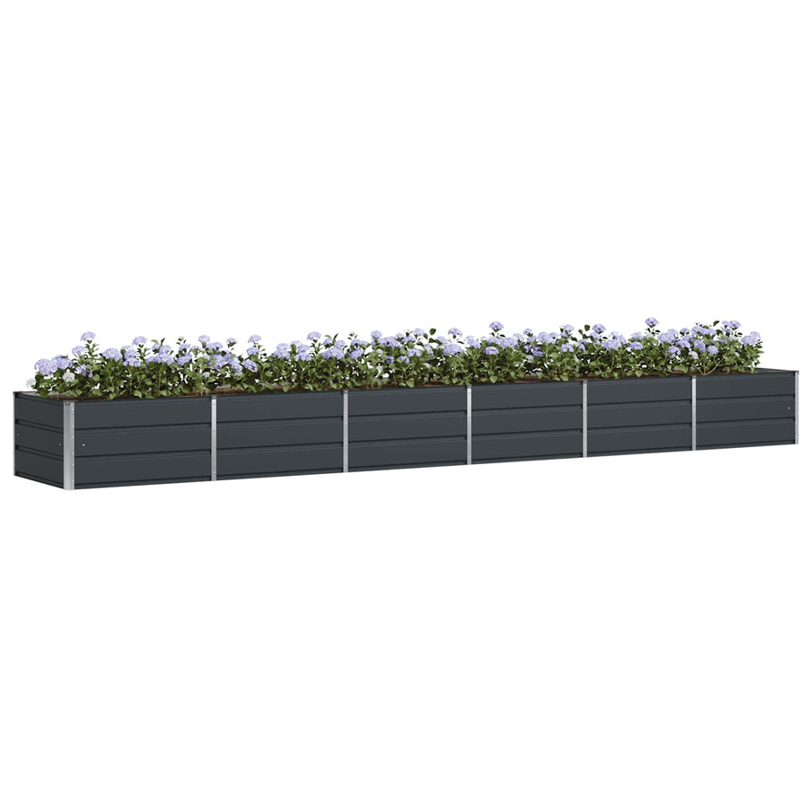 Plantenbak Antraciet 480 x 80 x 45 cm Staal