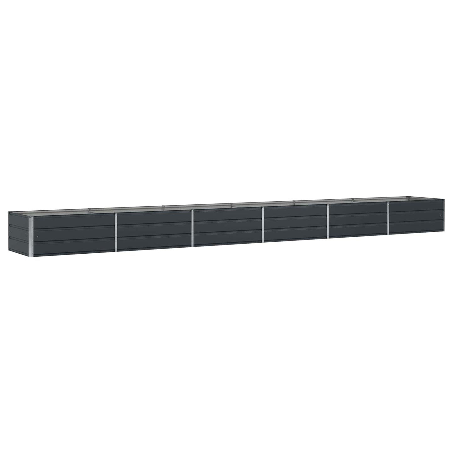 Plantenbak Antraciet 600 x 80 x 45 cm Staal