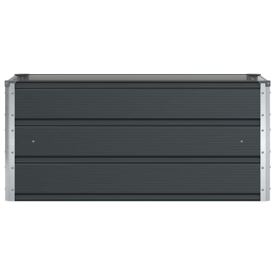 Plantenbak Antraciet 100 x 50 x 45 cm Gegalvaniseerd staal