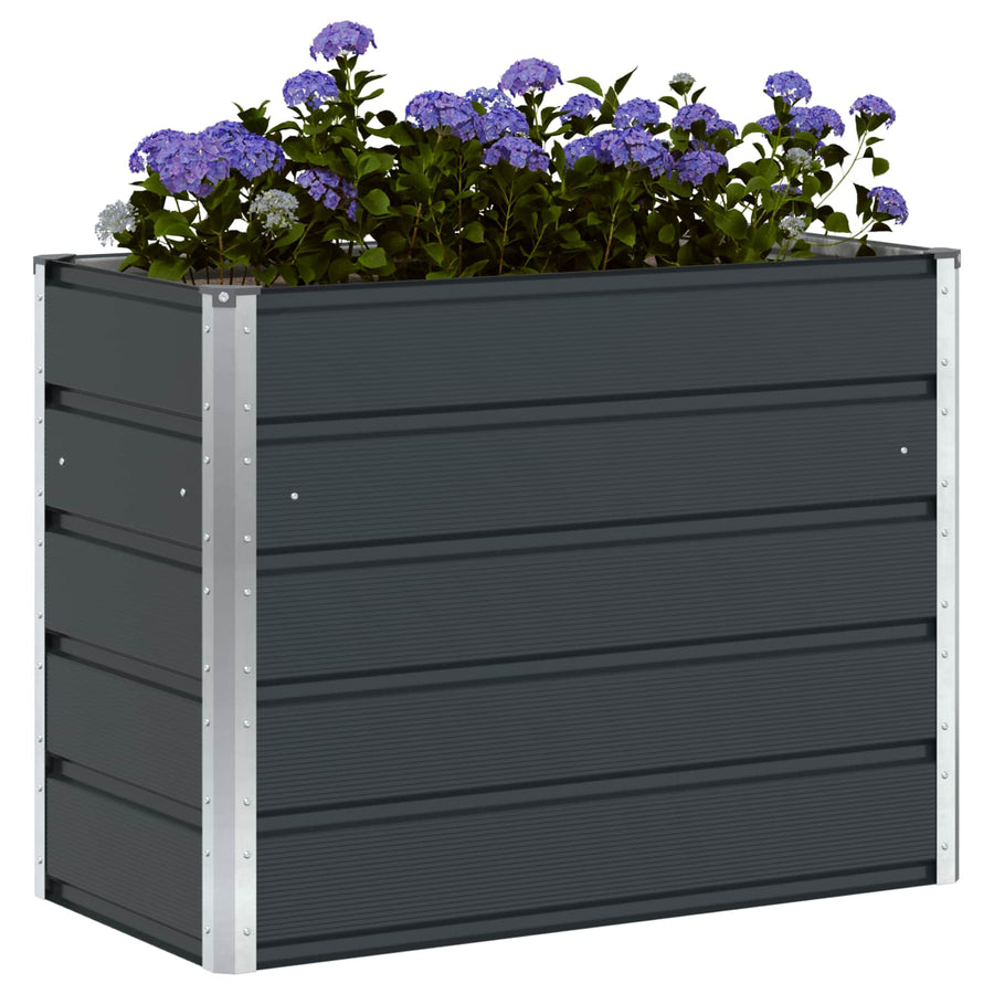 Plantenbak Antraciet 480 x 50 x 45 cm Gegalvaniseerd staal