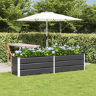 Planter Anthracite 480 x 50 x 45 cm Galvanized steel
