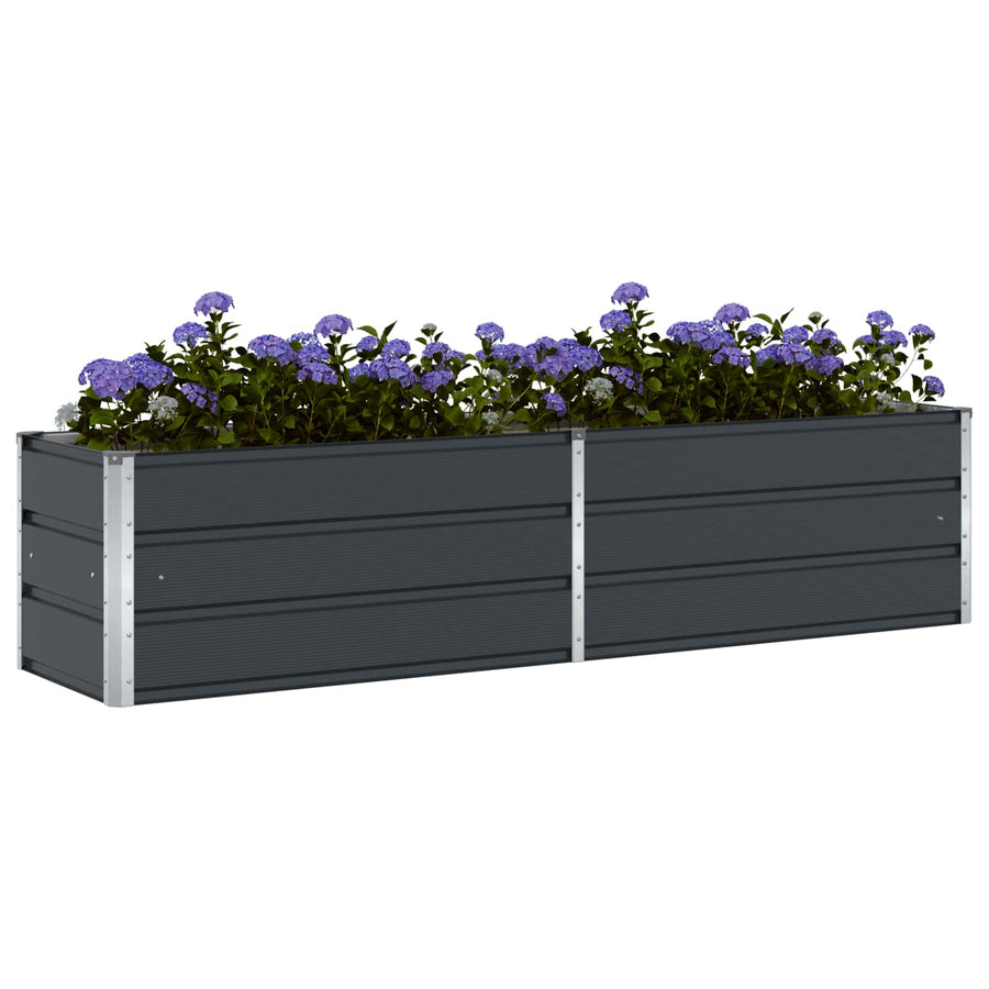 Plantenbak Antraciet 480 x 50 x 45 cm Gegalvaniseerd staal