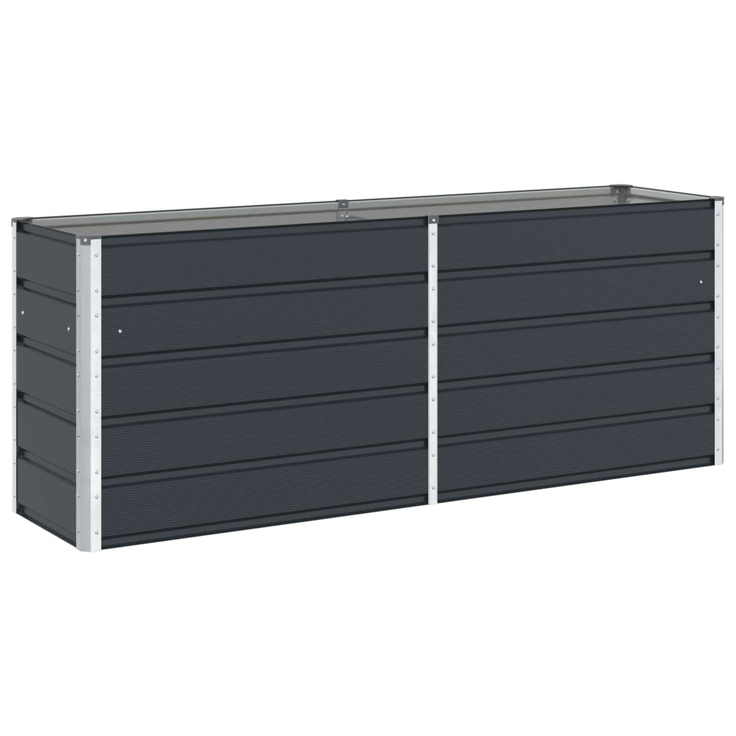Plantenbak Antraciet 480 x 50 x 45 cm Gegalvaniseerd staal
