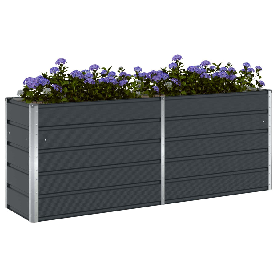 Plantenbak Antraciet 480 x 50 x 45 cm Gegalvaniseerd staal