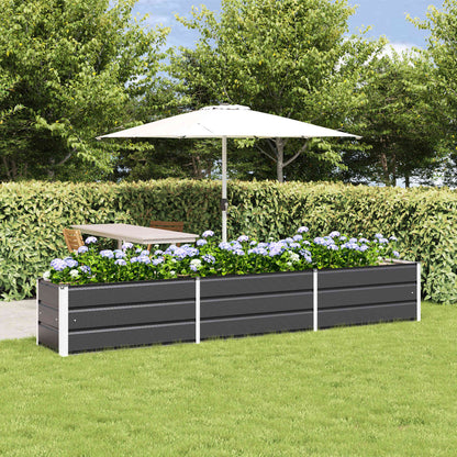 Plantenbak Antraciet 480 x 50 x 45 cm Gegalvaniseerd staal