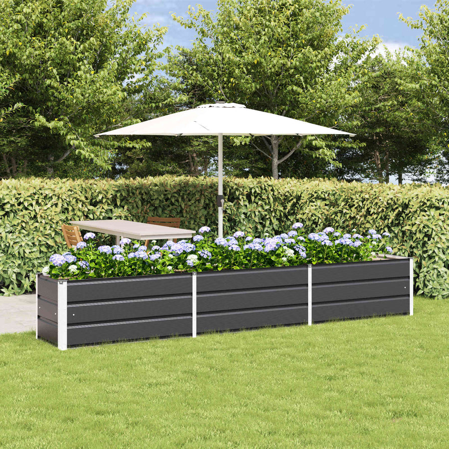 Plantenbak Antraciet 480 x 50 x 45 cm Gegalvaniseerd staal