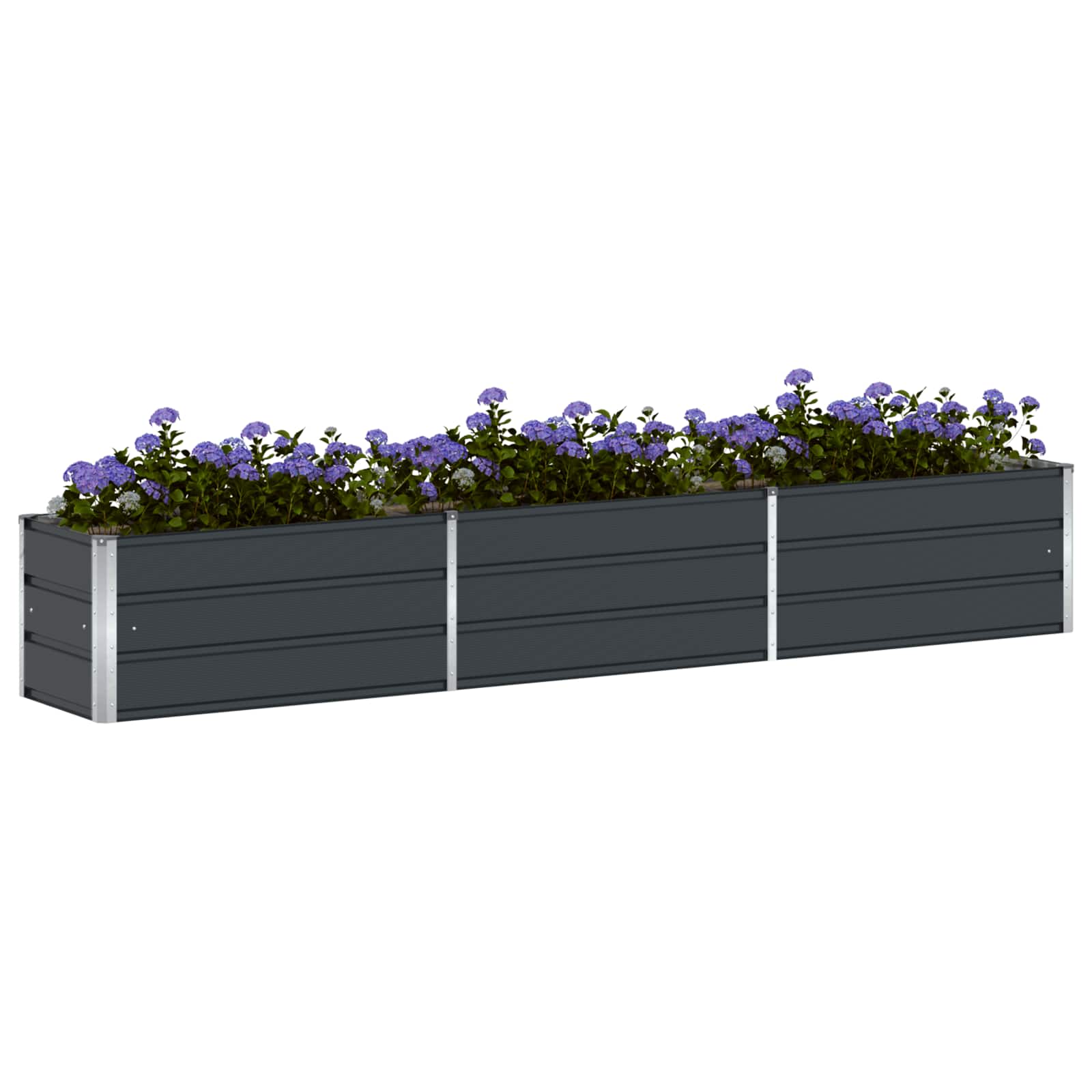Plantenbak Antraciet 480 x 50 x 45 cm Gegalvaniseerd staal