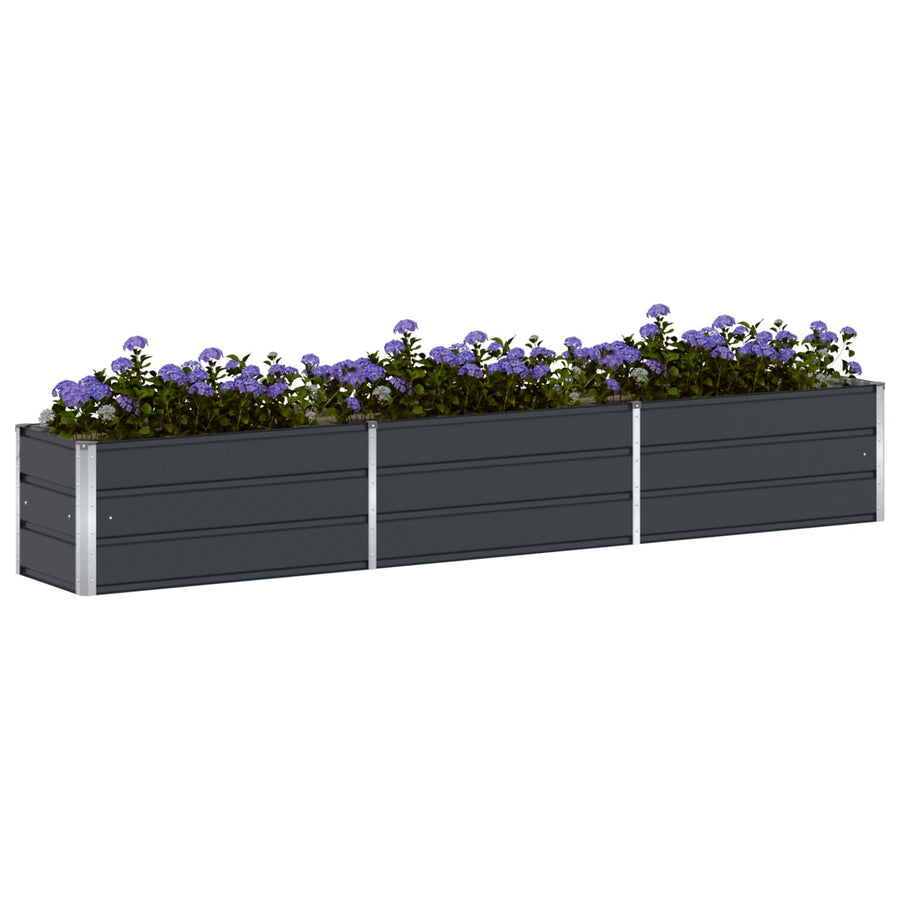 Plantenbak Antraciet 480 x 50 x 45 cm Gegalvaniseerd staal