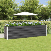 Planter Anthracite 480 x 50 x 45 cm Galvanized steel