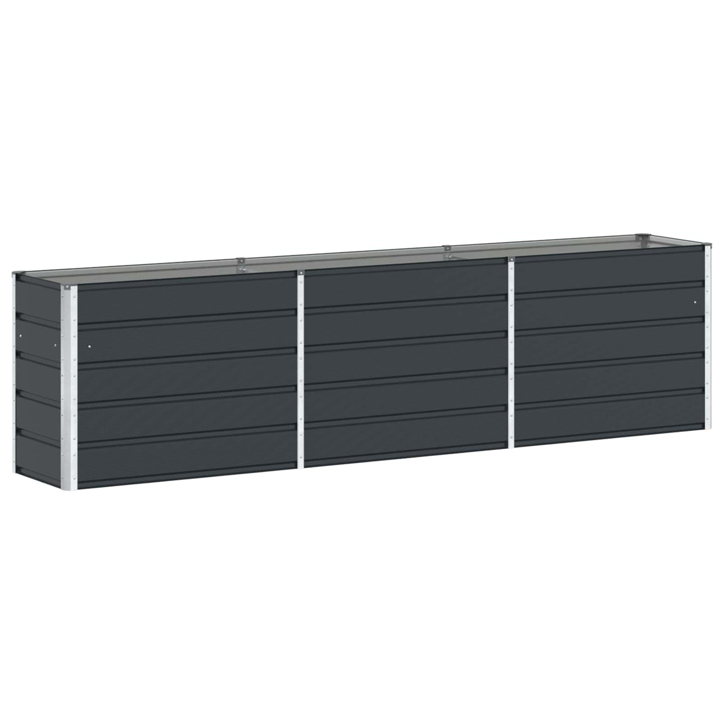 Plantenbak Antraciet 480 x 50 x 45 cm Gegalvaniseerd staal