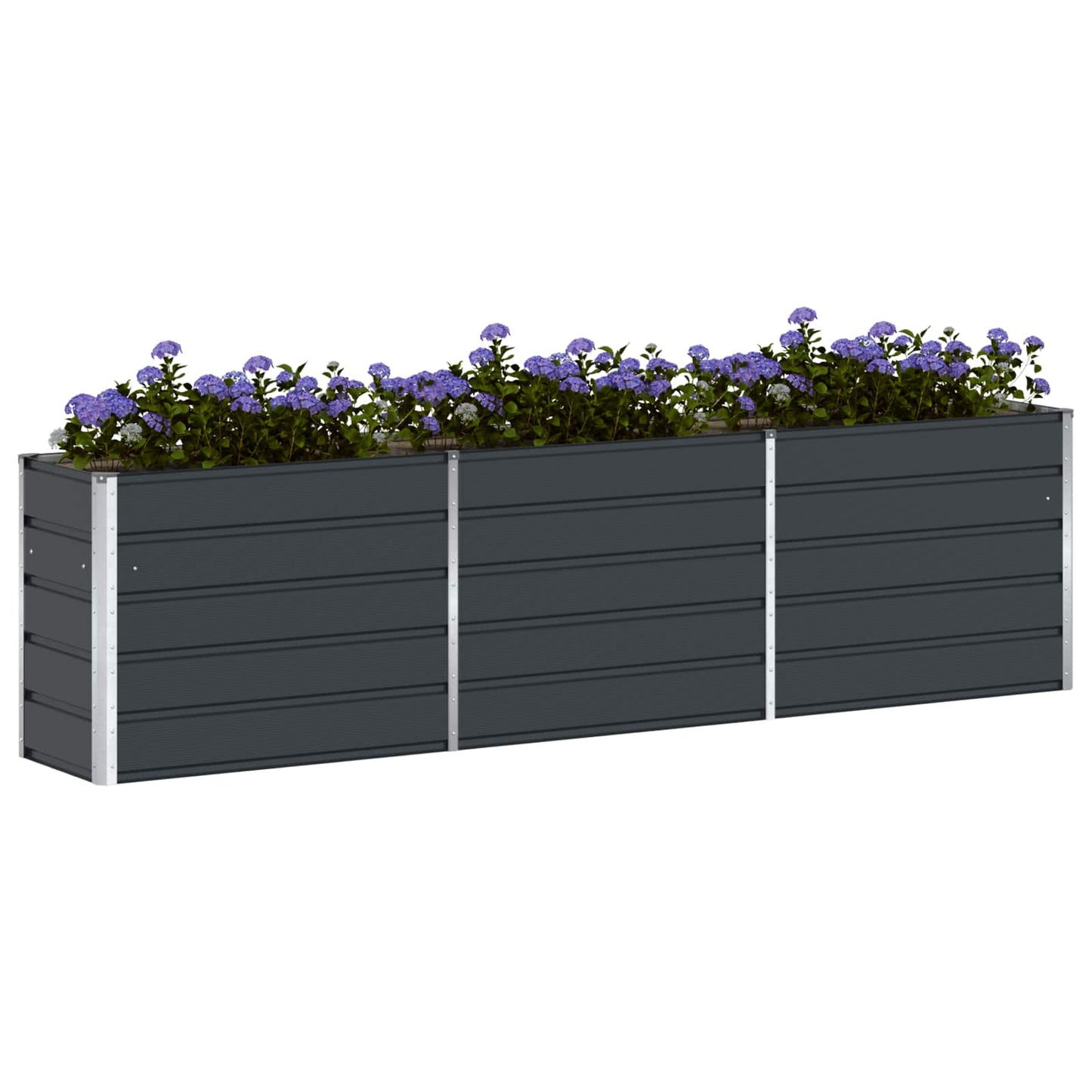 Plantenbak Antraciet 480 x 50 x 45 cm Gegalvaniseerd staal