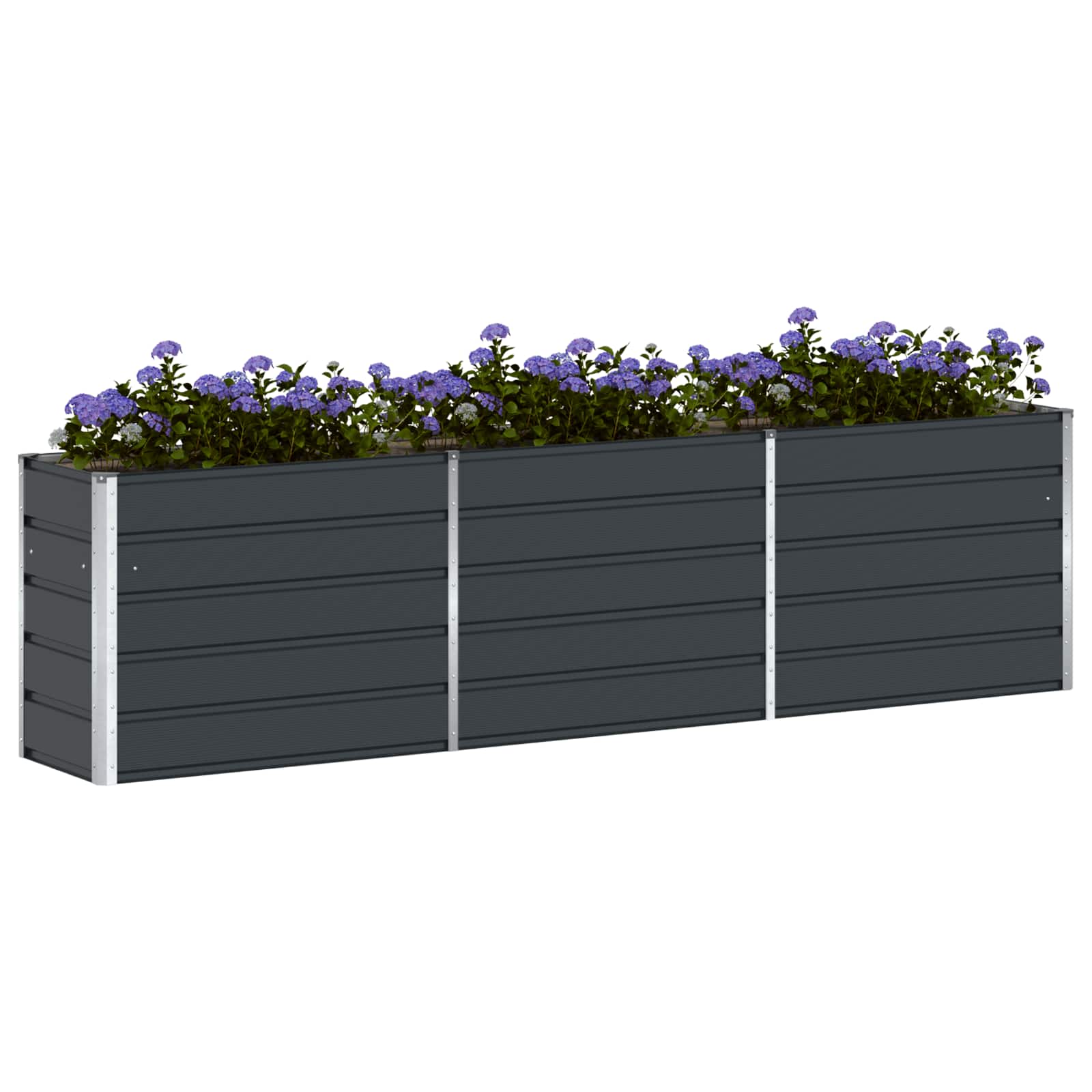 Plantenbak Antraciet 480 x 50 x 45 cm Gegalvaniseerd staal